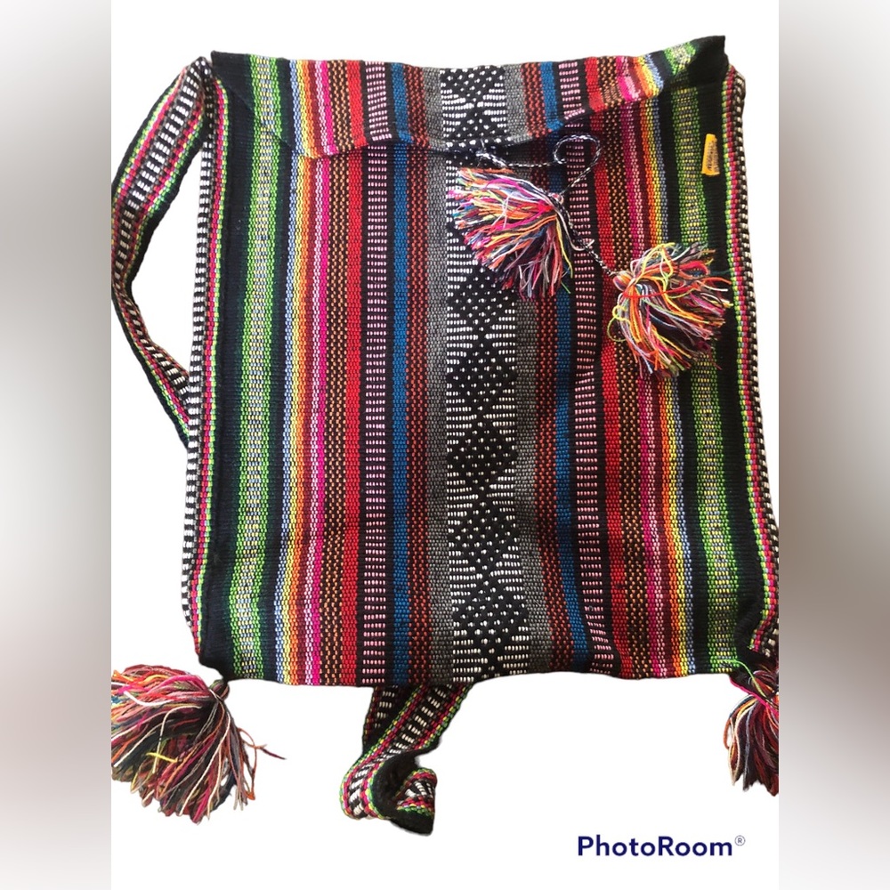 CLASSIC CUETZALAN MESSENGER PURSE